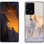 Pouzdro mmCase Gelové Xiaomi Poco F5 - kůň ve sněhu – Zboží Živě