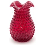 Váza 21cm - Hobnail - Ananas - granát – Hledejceny.cz