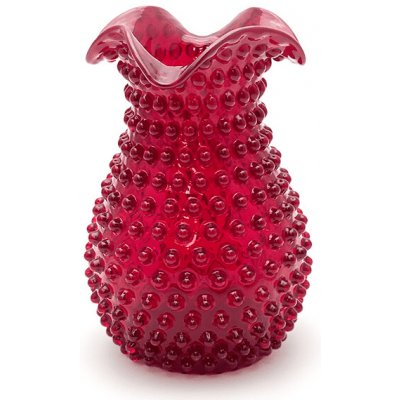Váza 21cm - Hobnail - Ananas - granát – Hledejceny.cz