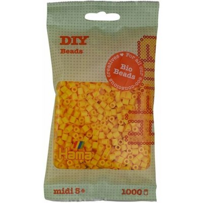 HAMA BIO zažehlovací korálky MIDI 1000 - žluté – Zbozi.Blesk.cz