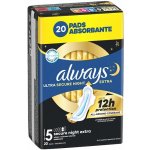 Always Ultra Secure Night Extra vložky 20 ks – Zboží Mobilmania