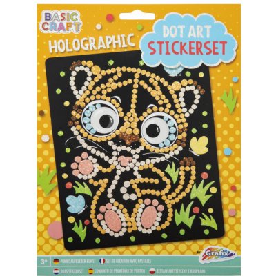 Mozaikový holografický obrázek - Tygřík – Hledejceny.cz