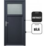 CanDo DRAVA bílá/antracit levé 98 x 208 cm – Sleviste.cz