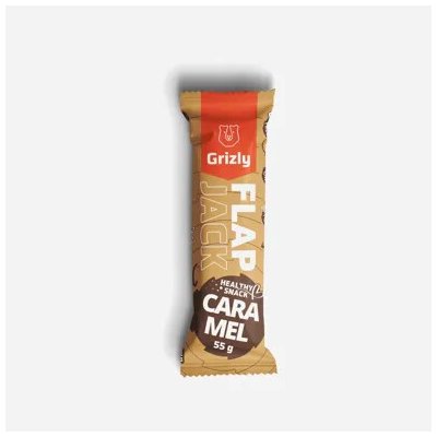 GRIZLY Flapjack natural 8 x 55 g – Sleviste.cz