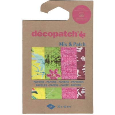 Décopatch Papíry na decoupage 4 ks kolekce č.46 – Hledejceny.cz