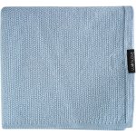 Lullalove Lehká dečka z vlny Merino Premium Modrá – Zboží Mobilmania