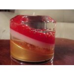 GILDE HANDWERK Svícen Candela Curve red – Hledejceny.cz