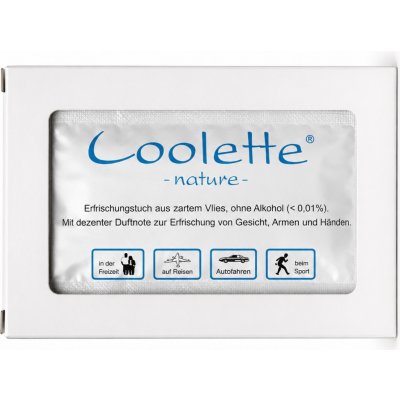 Coolette Nature Soft osvěžující ubrousky 10 ks – Hledejceny.cz