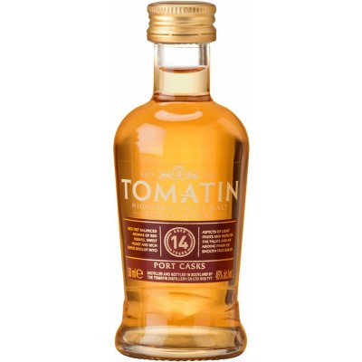 Tomatin 14y 46% 0,05 l (holá láhev) – Hledejceny.cz