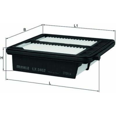 MAHLE ORIGINAL Vzduchový filtr LX3462 – Hledejceny.cz