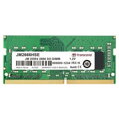 Transcend JetRam DDR4 32GB 2666MHz CL19 (1x32GB) JM2666HSE-32G – Zbozi.Blesk.cz