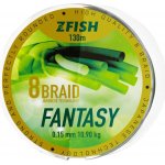 Zfish Šňůra Fantasy 8-Braid 130m 0,15mm – Zboží Dáma