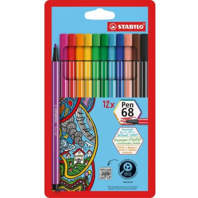 Stabilo Pen 68 12 ks – Zboží Mobilmania