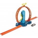 Hot Wheels Track Builder Set pro stavitele nakopávací smyčka – Zboží Mobilmania