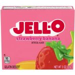 Jell-O instantní želatina s příchutí jahody a banánu 85 g – Sleviste.cz