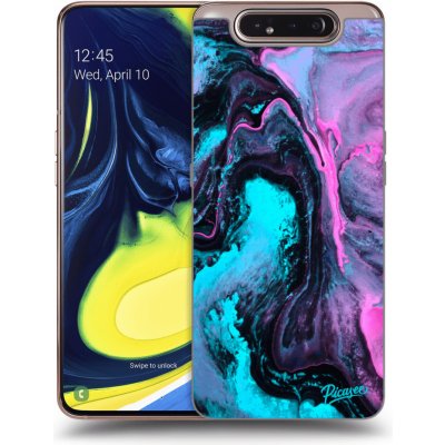 Pouzdro Picasee silikonové Samsung Galaxy A80 A805F - Lean 2 čiré – Zboží Mobilmania