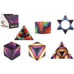 Teddies Hlavolam kostka magnetická duhová plast mix druhů – Hledejceny.cz