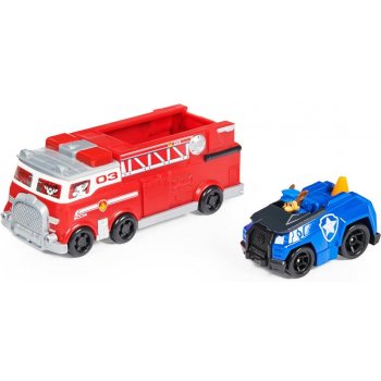 Spin Master PAW PATROL HASIČSKÝ VŮZ DIE-CAST S AUTÍČKEM