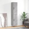 Regál a polička Prolenta Maison Exclusive Skříň highboard sonoma 34,5 x 34 x 180 cm kompozitní dřevo