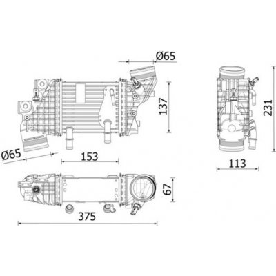 chladič turba MAHLE ORIGINAL CI 663 000P – Hledejceny.cz