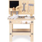Ecotoys Dřevěná dílna pro děti stolek na nářadí – Zboží Dáma