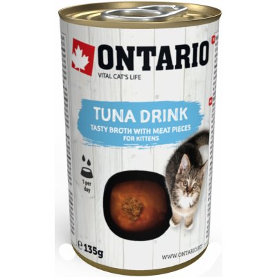 Ontario Cat Kitten Drink Tuna 135 g – Hledejceny.cz