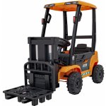 Mamido elektrický vysokozdvižný vozík JCB žlutá – Sleviste.cz