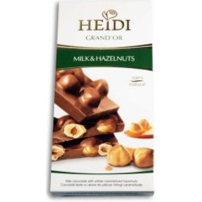 Heidi Grand´or whole hazelnuts milk 100 g