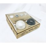 Irisa Kreativní sada vánoční tvoření: Vánoční kreativní radost sada 2ks velikost 7 cm Velikost: 7 cm Balení: 1 ks Barva: bílá;černá – Zboží Dáma