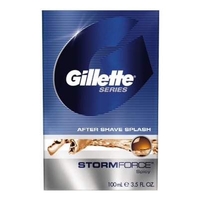 Gillette Series Storm Force voda po holení 100 ml – Hledejceny.cz