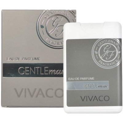 Vivaco gentleman silver edition parfém pánský 20 ml