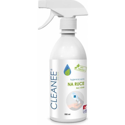 Cleanee hygienický sprej na ruce přírodní 500 ml