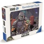 RAVENSBURGER Star Wars: The Mandalorian 1000 dílků – Zboží Mobilmania