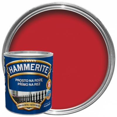 Akzo Nobel Hammerite přímo na rez, 0,70l, hladký červený