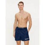 Calvin Klein Swimwear plavecké šortky KM0KM00992 tmavomodré – Zboží Mobilmania