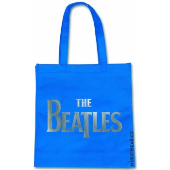 The Beatles ekologická nákupní taška Silver Drop T Logo Blue