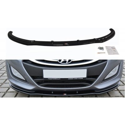 Maxton Design spoiler pod přední nárazník pro Hyundai I30 Mk2, černý lesklý plast ABS – Zbozi.Blesk.cz