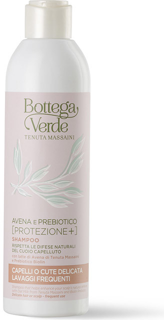 Bottega Verde Ovesný šampon s prebiotiky 250 ml