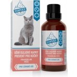Topvet Ušní olejové kapky prevent pro kočky 50 ml – HobbyKompas.cz