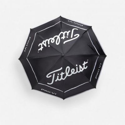 Titleist deštník Tour Double Canopy Black/White - černo bílý – Zboží Mobilmania