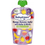Babydream BIO ovocné pyré mango, jablko, banán s cereáliemi a mlékem 100 g – Zboží Mobilmania