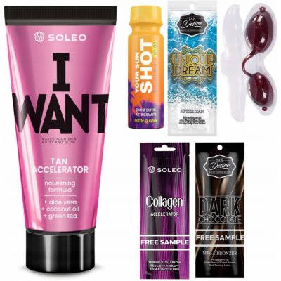 Soleo I Want krém do solária 150 ml – Zboží Dáma