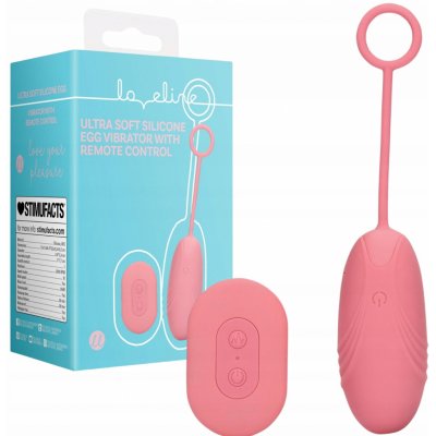 Loveline Ultra měkký silikonový vibrátor na vajíčka s dálkovým ovládáním – Zbozi.Blesk.cz