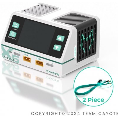 CAYOTE Racing 2-Force X5 Charger EU Version – Sleviste.cz