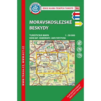 KČT 96 Moravskoslezské Beskydy 1:50 000 – Zbozi.Blesk.cz