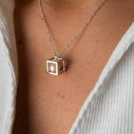 Pan Perla Stříbrný náhrdelník ve tvaru srdce s perlou 91/STR7 Stříbrná – Hledejceny.cz