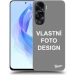 Pouzdro Picasee silikonové Honor 90 Lite 5G - Vlastní design/motiv černé – Zboží Mobilmania