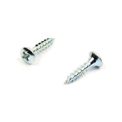 Vrut do dřeva zápustná čočková hlava 3x14 mm, zinek bílý – Hledejceny.cz