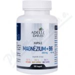 Adelle Davis Magnézium 200 mg + B6 40 mg 100 kapslí – Hledejceny.cz