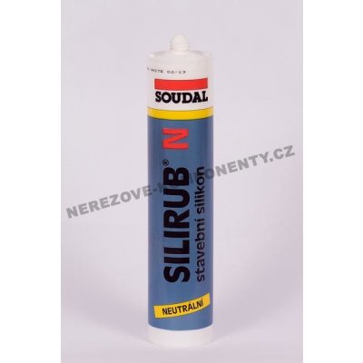 Soudal Silirub N 310 g transparentní – Zboží Mobilmania